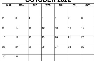 Free Printable 2022 Year And Month Calendars - Wiki Calendar